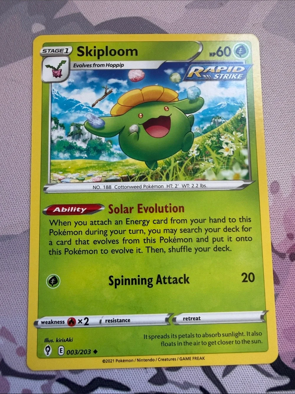 🌿 Garden Pokémon Card Lot | Bounsweet Hoppip Carnivine Tangela ✨5/$25✨